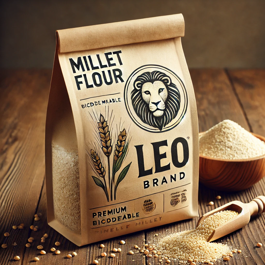 Leo Brand Millet Flour - High in Fiber & Protein