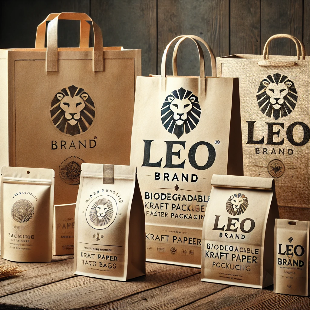 Biodegradable Kraft Paper Bags