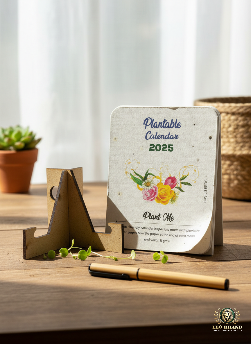 Plantable Calendar - Eco Friendly Seed Paper Calendar