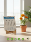 Plantable Calendar - Eco Friendly Seed Paper Calendar