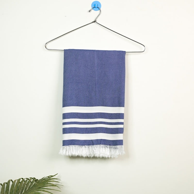 Bamboo Ultra Soft & Thin Turkish Towels (Powder Blue & Sunshine Yellow)