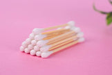 Bamboo Ear Buds - Biodegradable Cotton Swabs (Pack of 75)