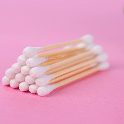 Bamboo Ear Buds - Biodegradable Cotton Swabs (Pack of 75)