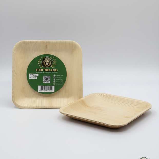7 inch Premium Areca Palm Leaf Plates
