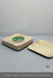 8 inch Premium Areca Palm Leaf Plates