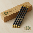Black Paper Seed Pencil – Eco-Friendly Plantable Pencil (Pack of 10)