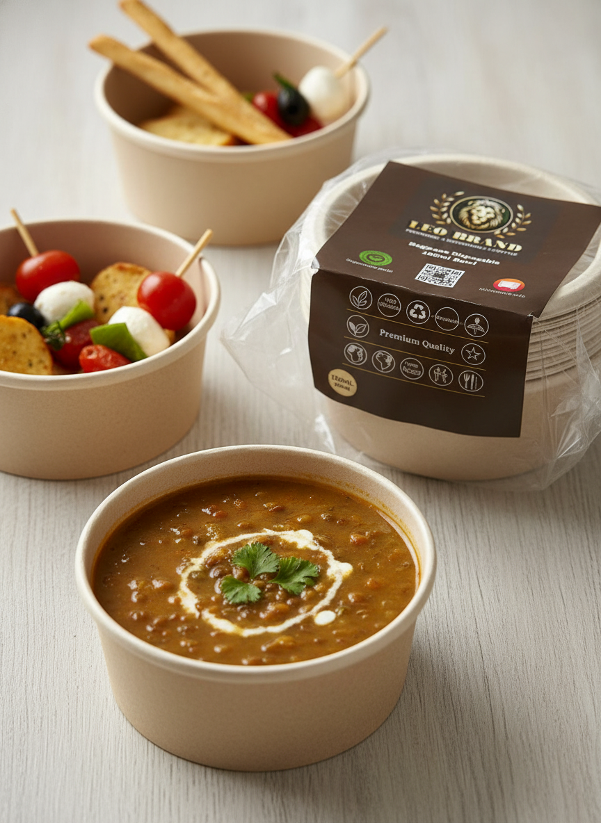 Premium Small Sugarcane Bowls (120ML – 240ML)