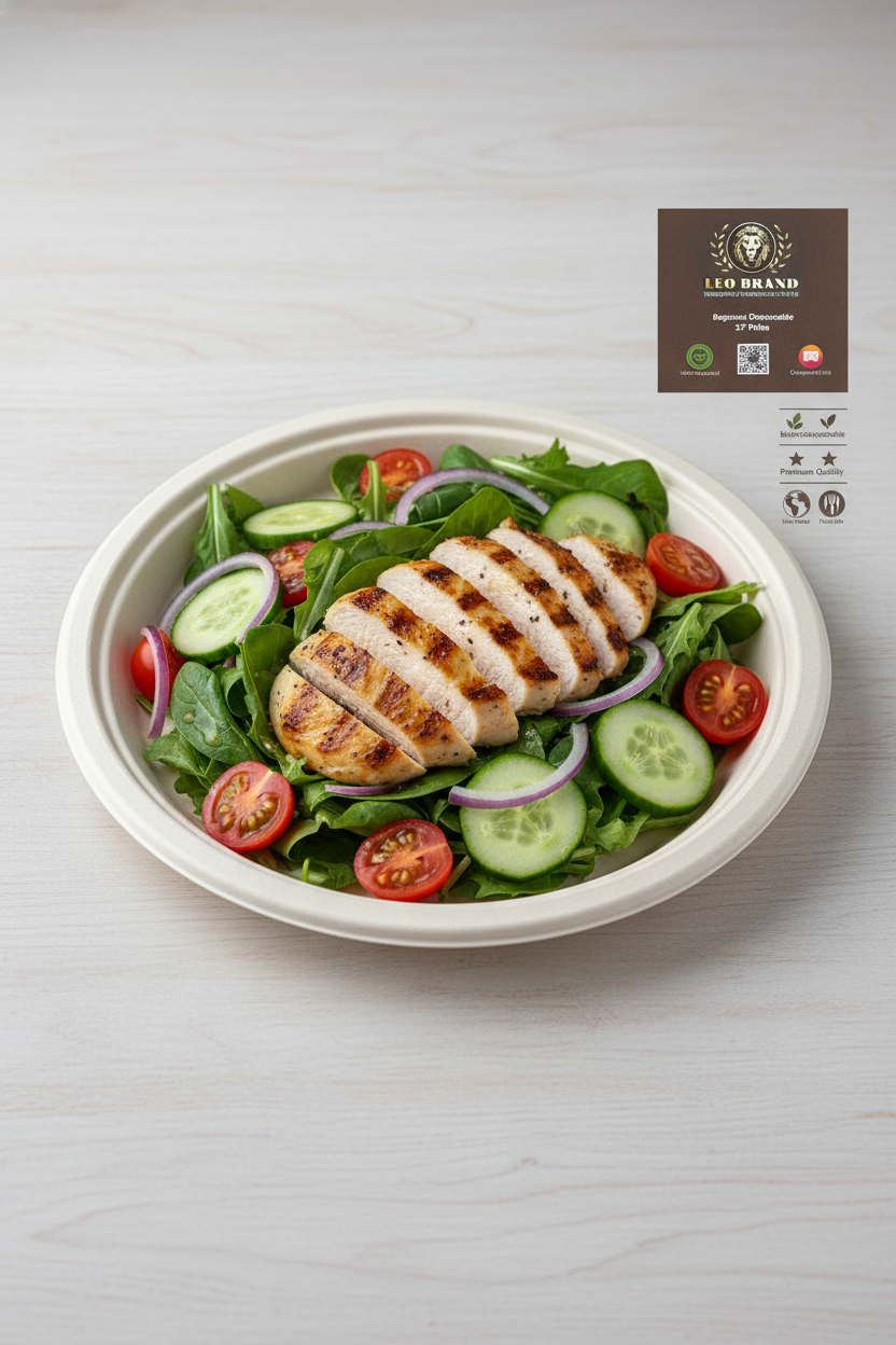 12 inch Premium Sugarcane Plate