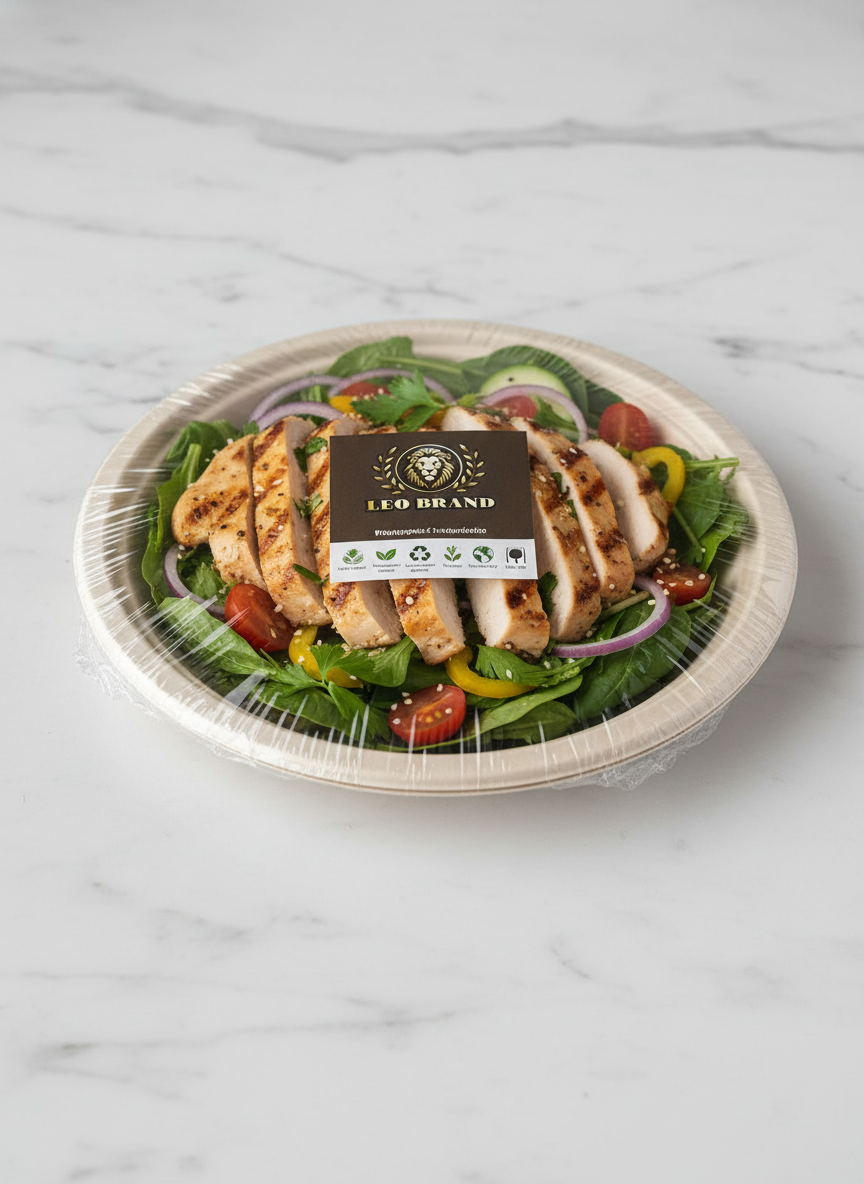 10 inch Premium Sugarcane Plate