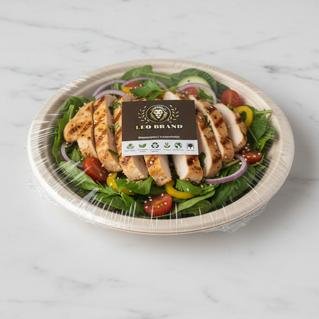 10 inch Premium Sugarcane Plate